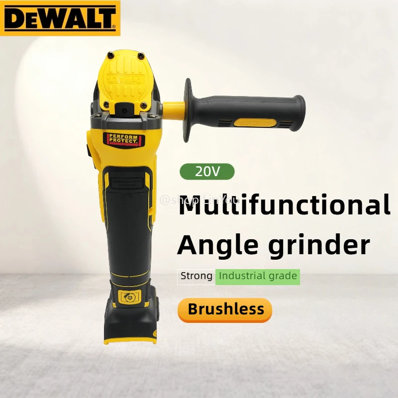 

DEWALT DCG409 Cordless Angle Grinder 20V Brushless Motor Cutting Machine 9000RPM 125mm Cordless Portable Polisher（NO battery）