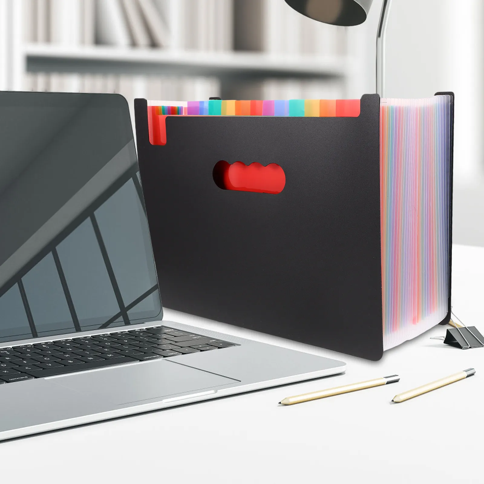 

Многослойная расширяющаяся папка-органайзер «Радуга» для документов, файлов и чеков, маленький органайзер для офиса