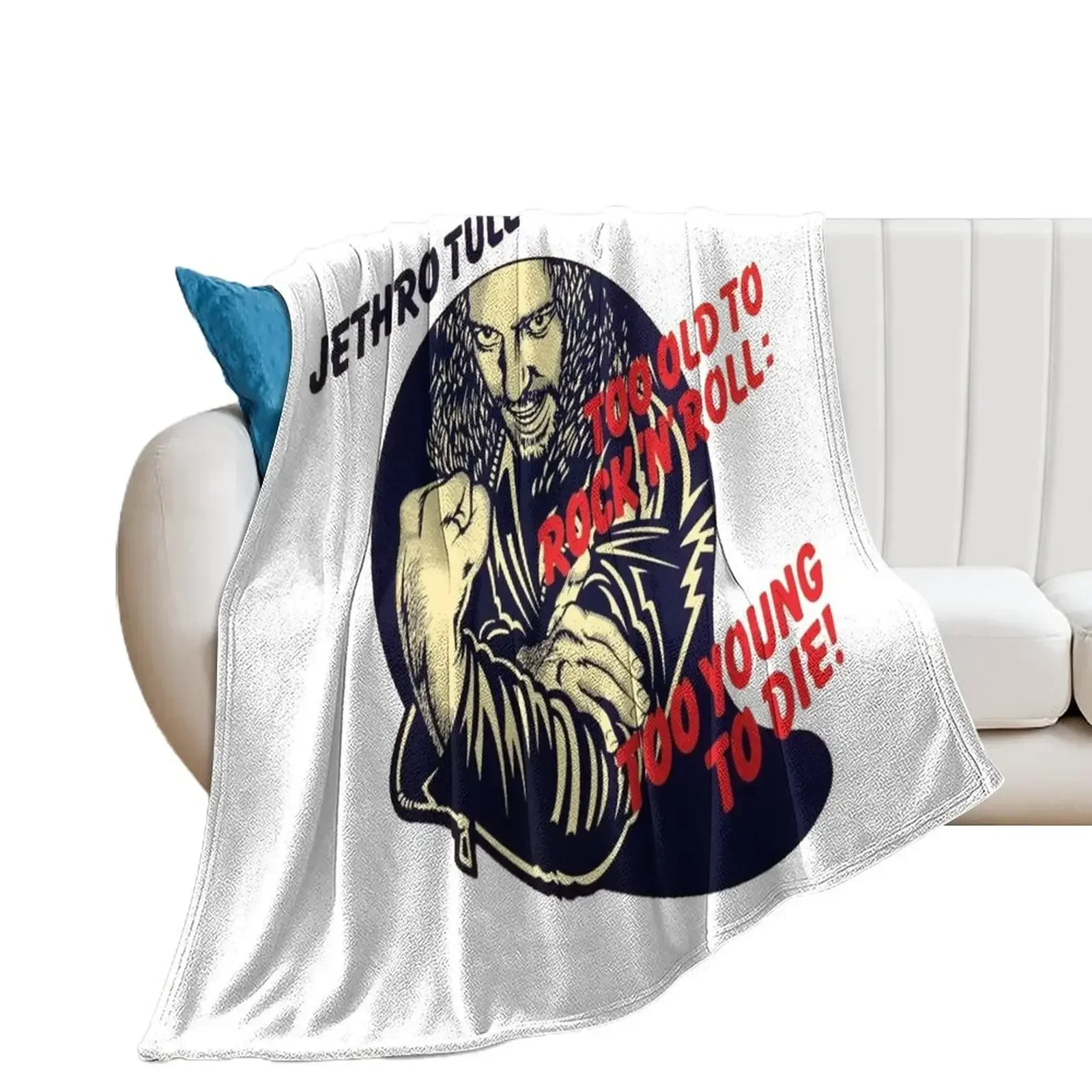 RolowayJethro Tull, Jethro Tull Jethro Tull, Throw Blanket Polar Soft wednesday Blankets