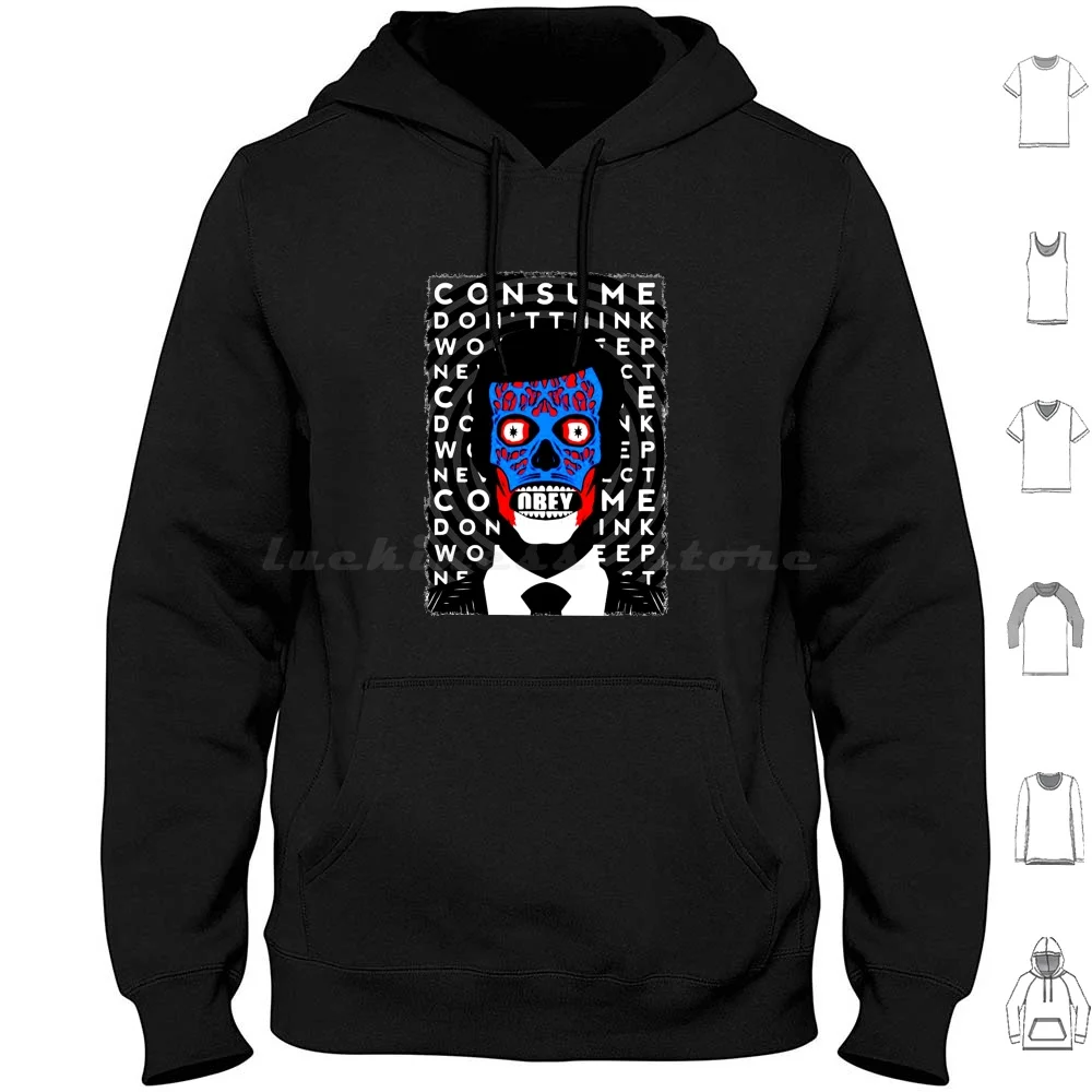Skull Consume Don’t Think Hoodies Long Sleeve Skull Consume Don T Think