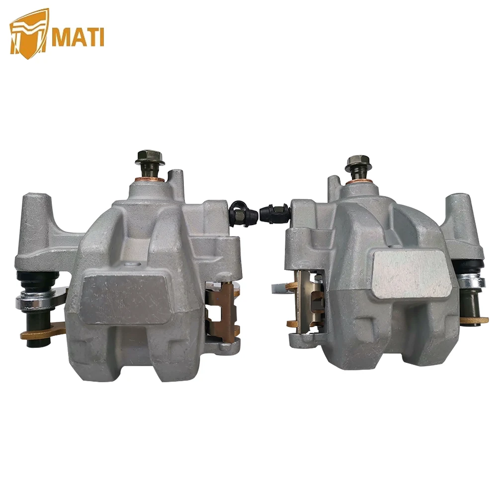Rear Brake Caliper Assembly 3B4-2580U-02-00 for Yamaha Grizzly 550 YFM550 YFM 550 Grizzly Kodiak 700 YFM700 700K with Pads