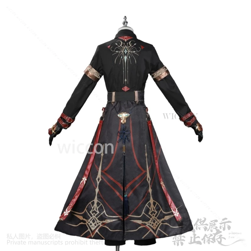 Аниме косплей игра Love And Deepspace Xavier Shen Xinghui Lumiere темная униформа пальто парики 3D маска бойфренд по индивидуальному заказу