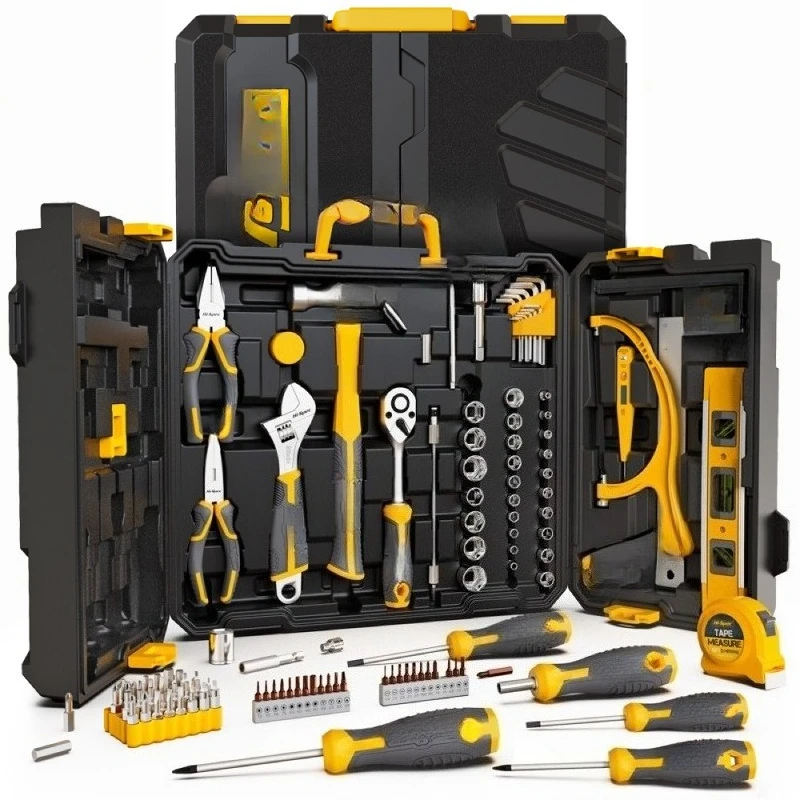 126-Piece Socket Wrench Tool Combination Set Metric and British pliers Vehicle maintenance tools