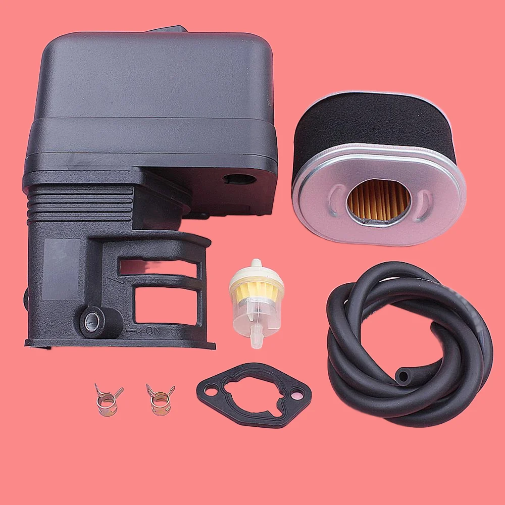 Kit de junta de braçadeira de mangueira de montagem de elemento de filtro de combustível de ar para Honda GX160 GX200 5.5HP 6.5HP Trimmer 17230-Z51-820 17235-Z51-831