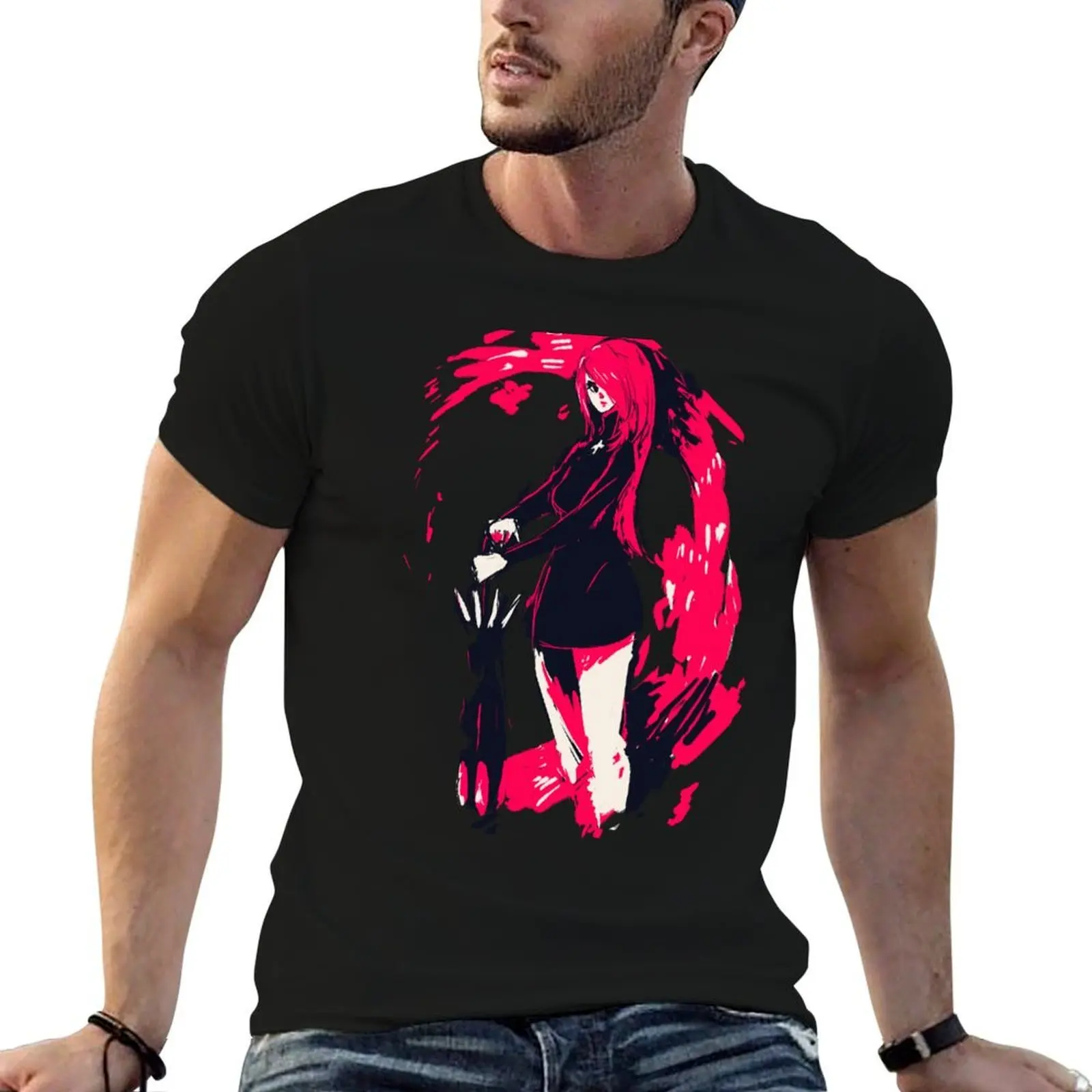 

Parasoul T-Shirt black cotton t-shirt plain for man package t shirt personalised t shirts for man pack white T-Shirt