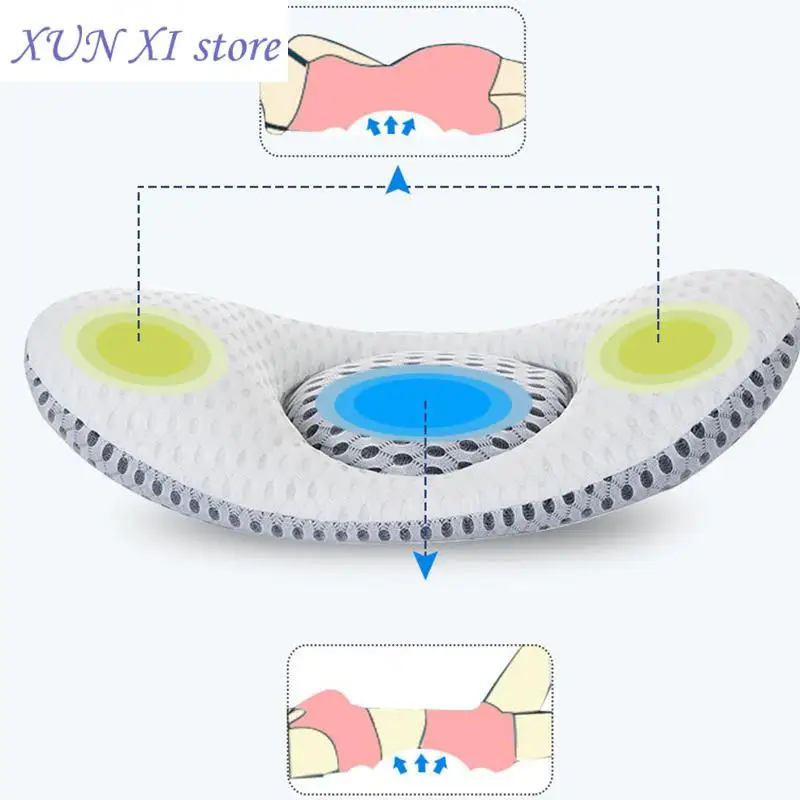 3D Waist Pillow Lumbar Disc Herniation Support Pillow Lumbar Cushion Support Waist Cushion for Pregnant Women's Back Relaxation