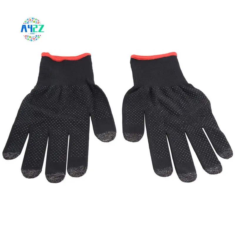 

A42Z-2 шт. игровые перчатки для PUBG, устойчивые к поту, не царапинам, чувствительный к нажатию экран, игровые перчатки с рукавами для большого пальца