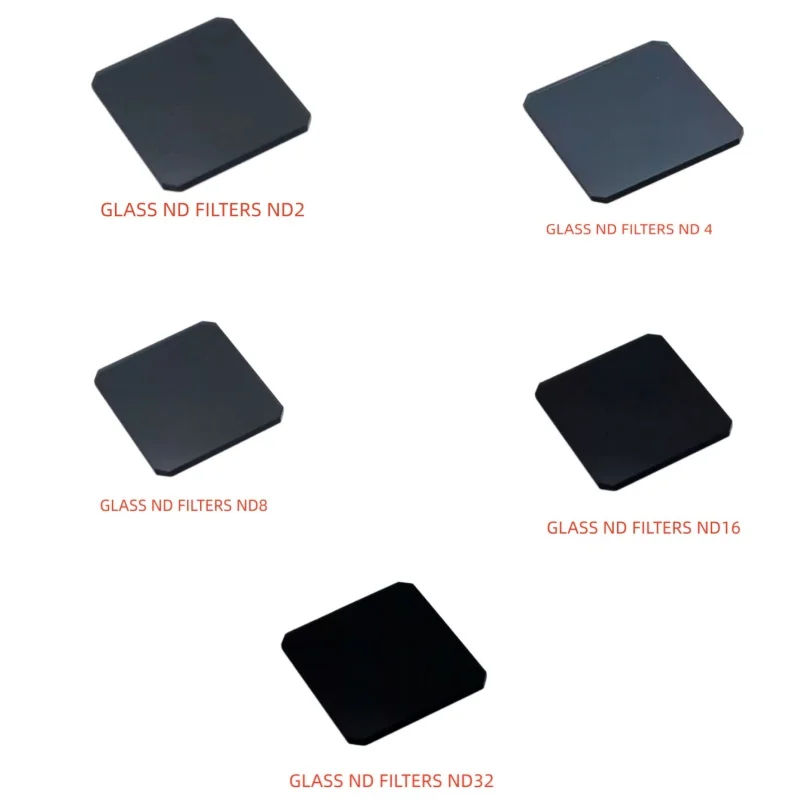 Glass ND Filter TBS Ethix Set ND2 ND4 ND8 ND16 ND32 with Jello Guard for GoPro Hero 5 6 7 HD FPV Racing Drones Camera Parts