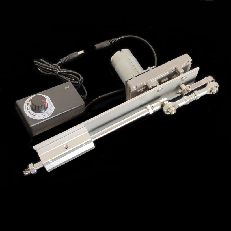 Reciprocating Cycle Linear Actuator DC 12V Gear Adjustable Telescopic Motor DIY Motor With Speed Controller Stroke  2-8cm 3-15CM