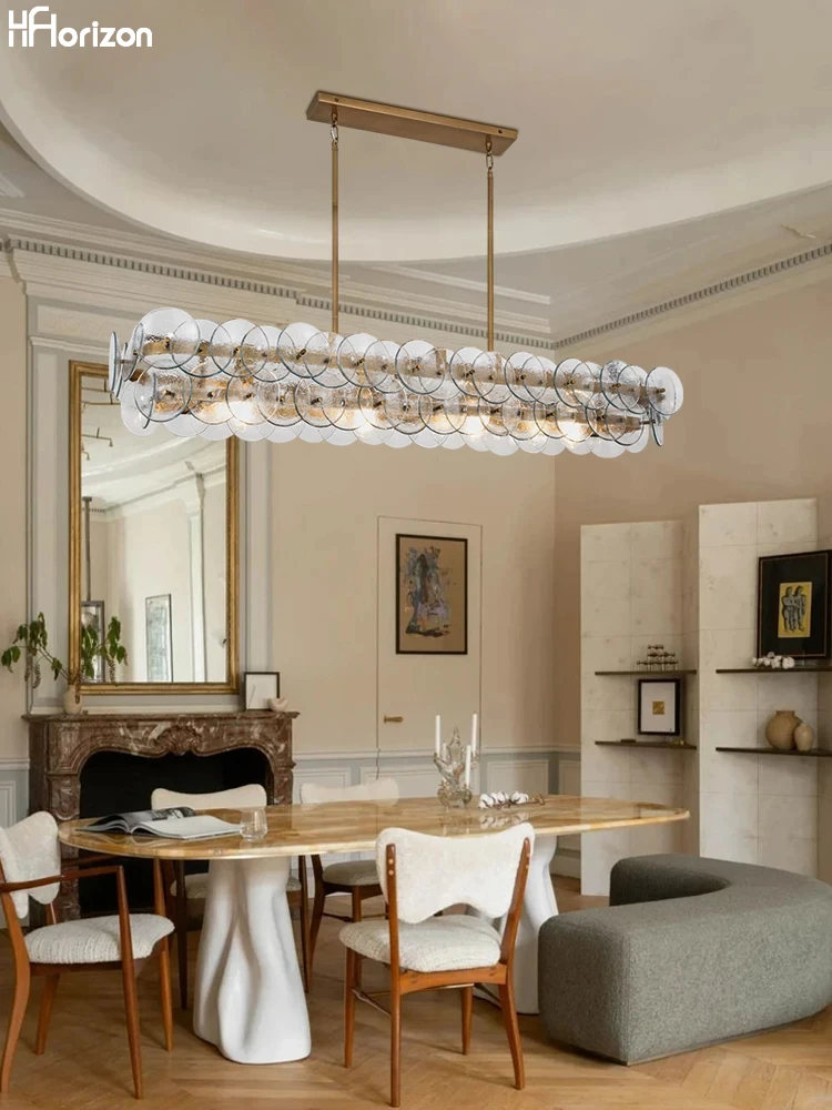 

Postmodern Glass Gold Chrome Chandelier Light,Lustre Hanging Indoor Lamps Dining Room Restaurant Decoration Home-appliance