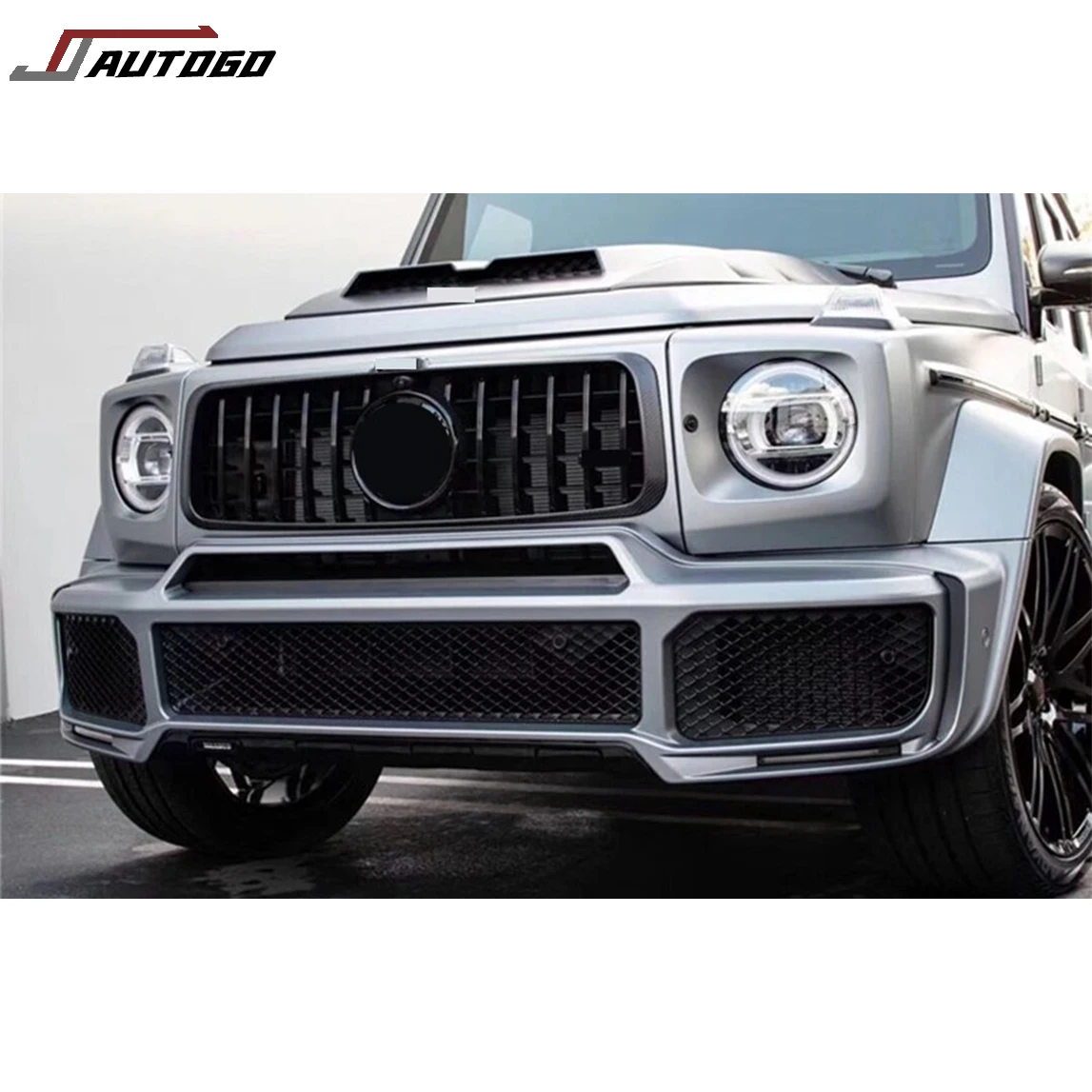 Factory Hot Sale Body Kit For Benz G-Class G500 G550 W463A W464 19-22 Update to Sport B-Brabus Style Bumper+Grille