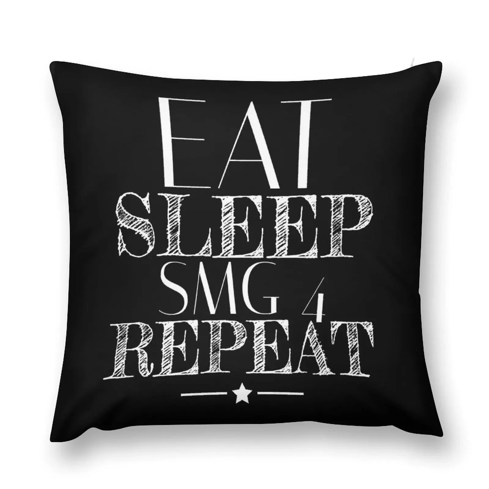 

Eat Sleep Smg4 Repeat Throw Pillow Pillowcases Ornamental Pillow Cushions Home Decor Luxury Pillow Cover