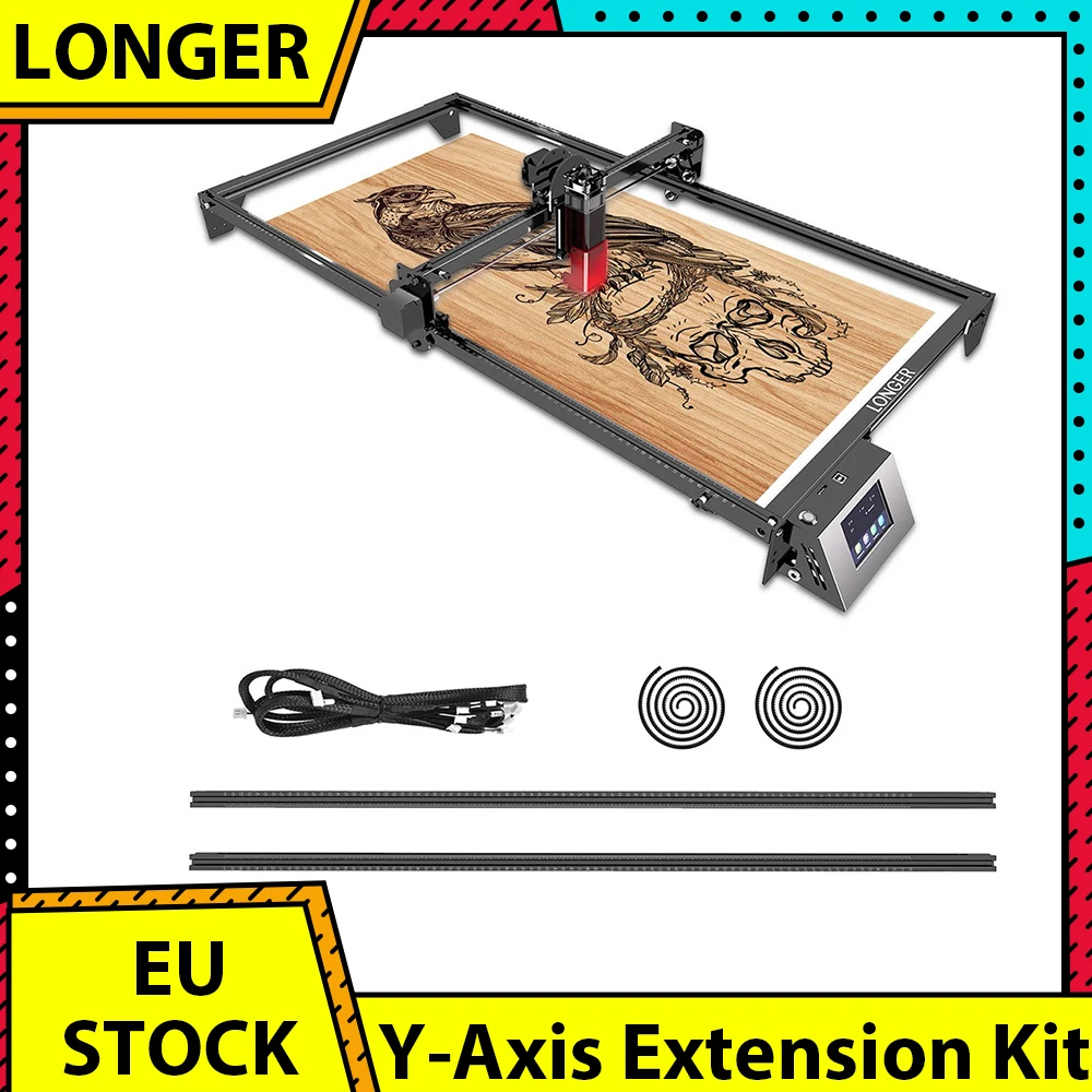 LONGER RAY5 Laser Engraver Y-Axis Extension Kit