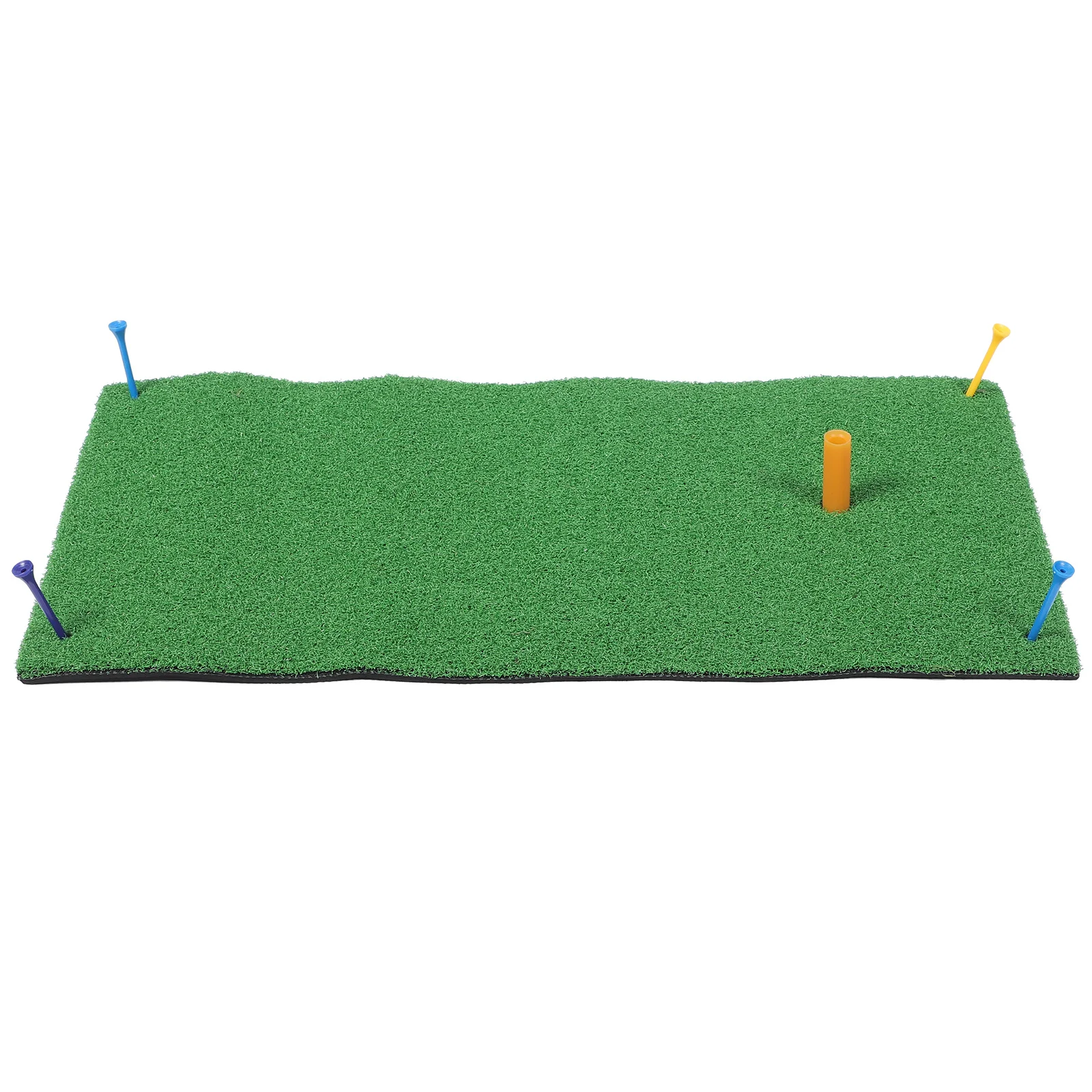 

Realistic Indoor Golf Turf Mat 1 Set Artificial Grass for Golf Swing Training Putting Practice Game Accessory Portable