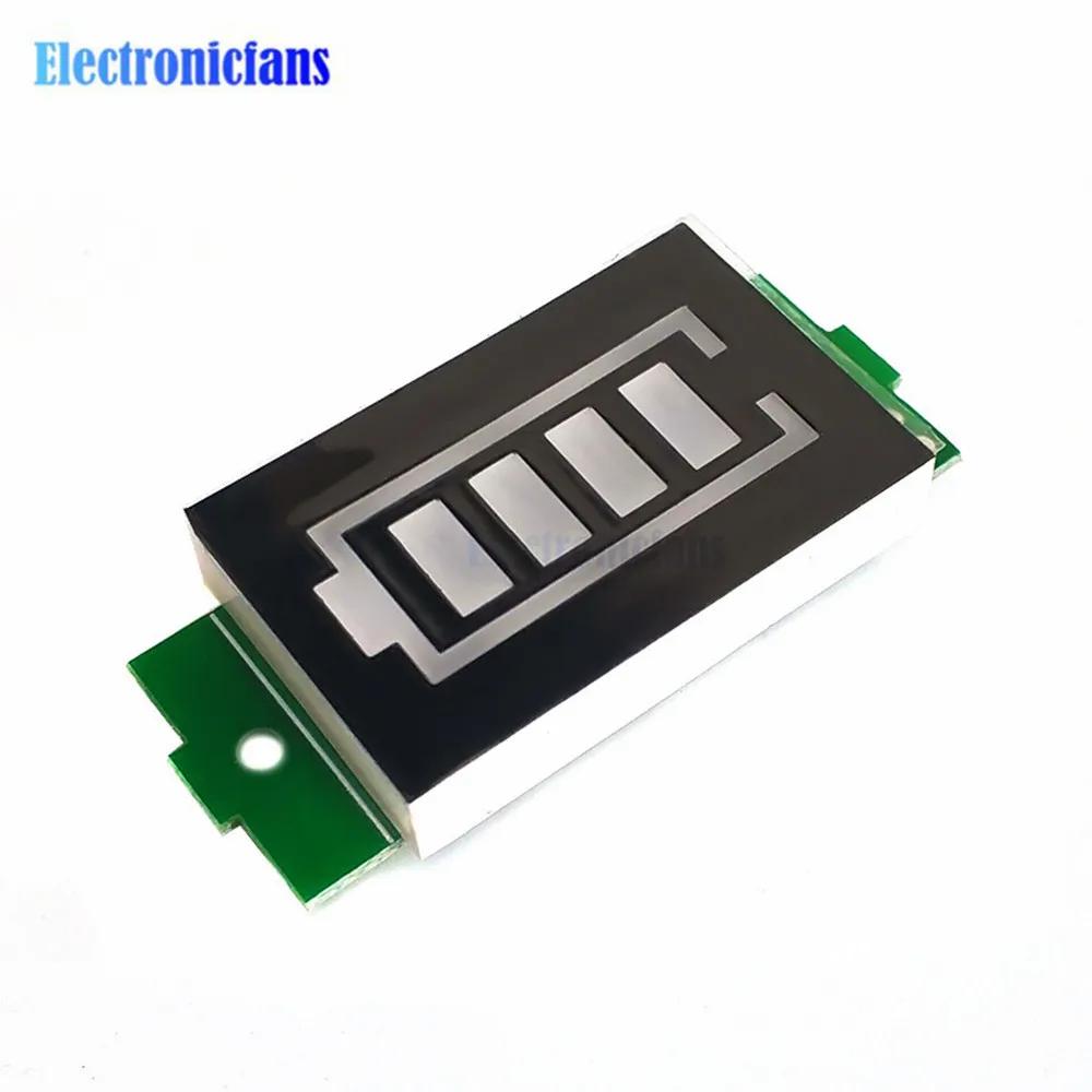 1S/2S/3S/4S/6S/7S/8S Lithium Battery Fuel Gauge Display Module Three-string LED Lithium Battery Pack Indicator Board 3-34V