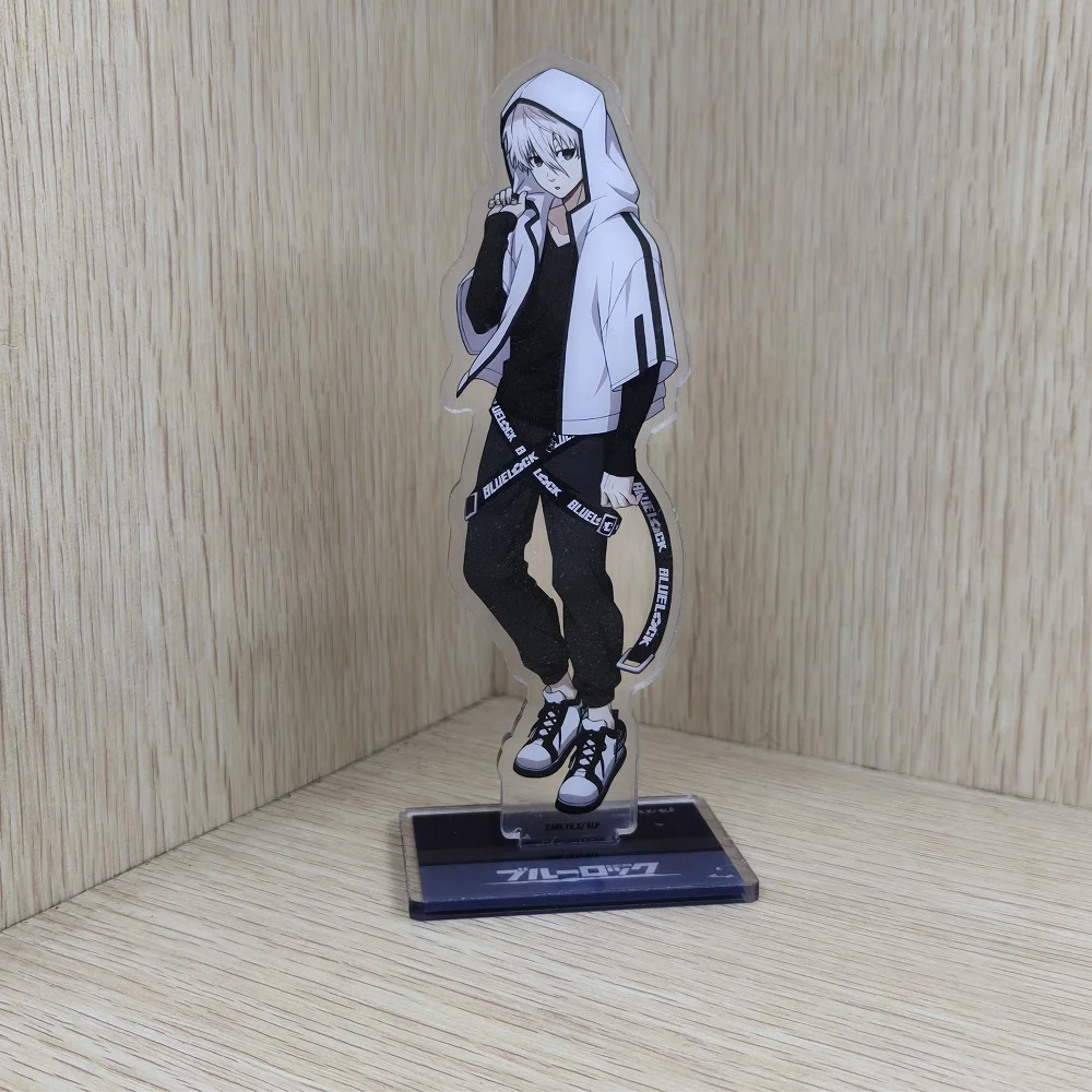 

Japan Anime Acrylic Stand Model Plate, Blue LOCK, Chigiri Hyoma, Isagi, Yoichi, Kaito Tasuku, Desktop Decor, Cosplay Gift