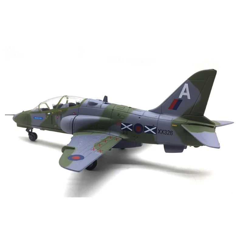 

Diecast 1/72 Scale British Jet Trainer HAWK Simulation Alloy Fighter Model Finished Collection Toy Decoration Display