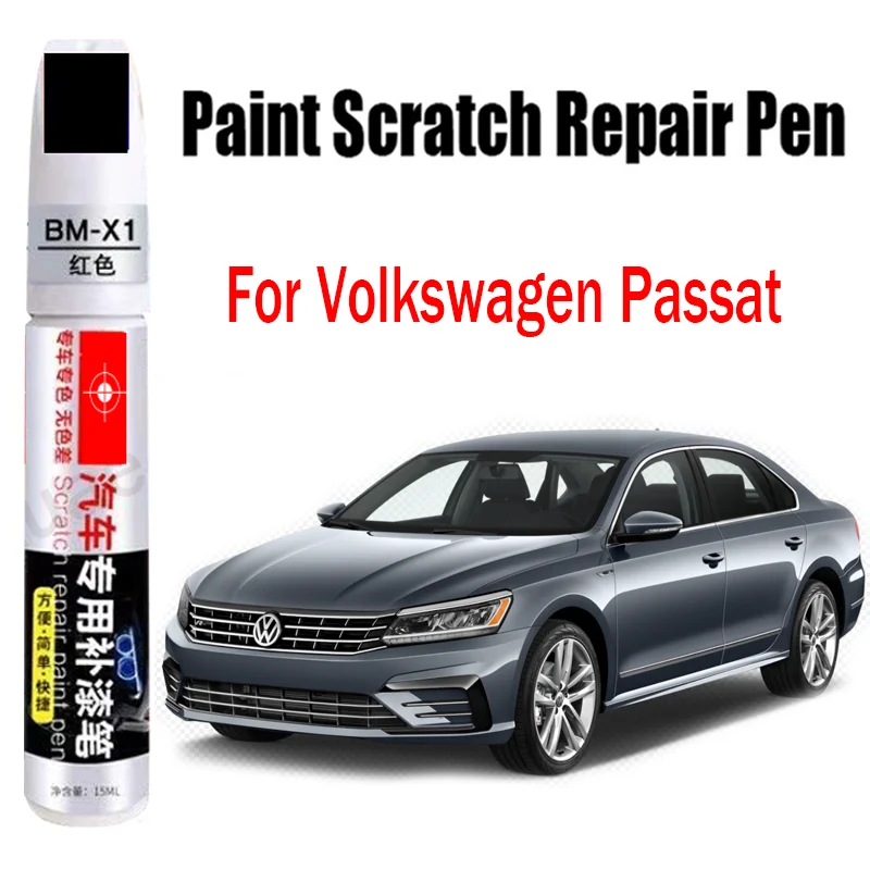 Car Paint Scratch Repair Pen for Volkswagen Passat Car Touch-Up Paint Pen Car Accessories Black White Red Blue Gray Silver Green