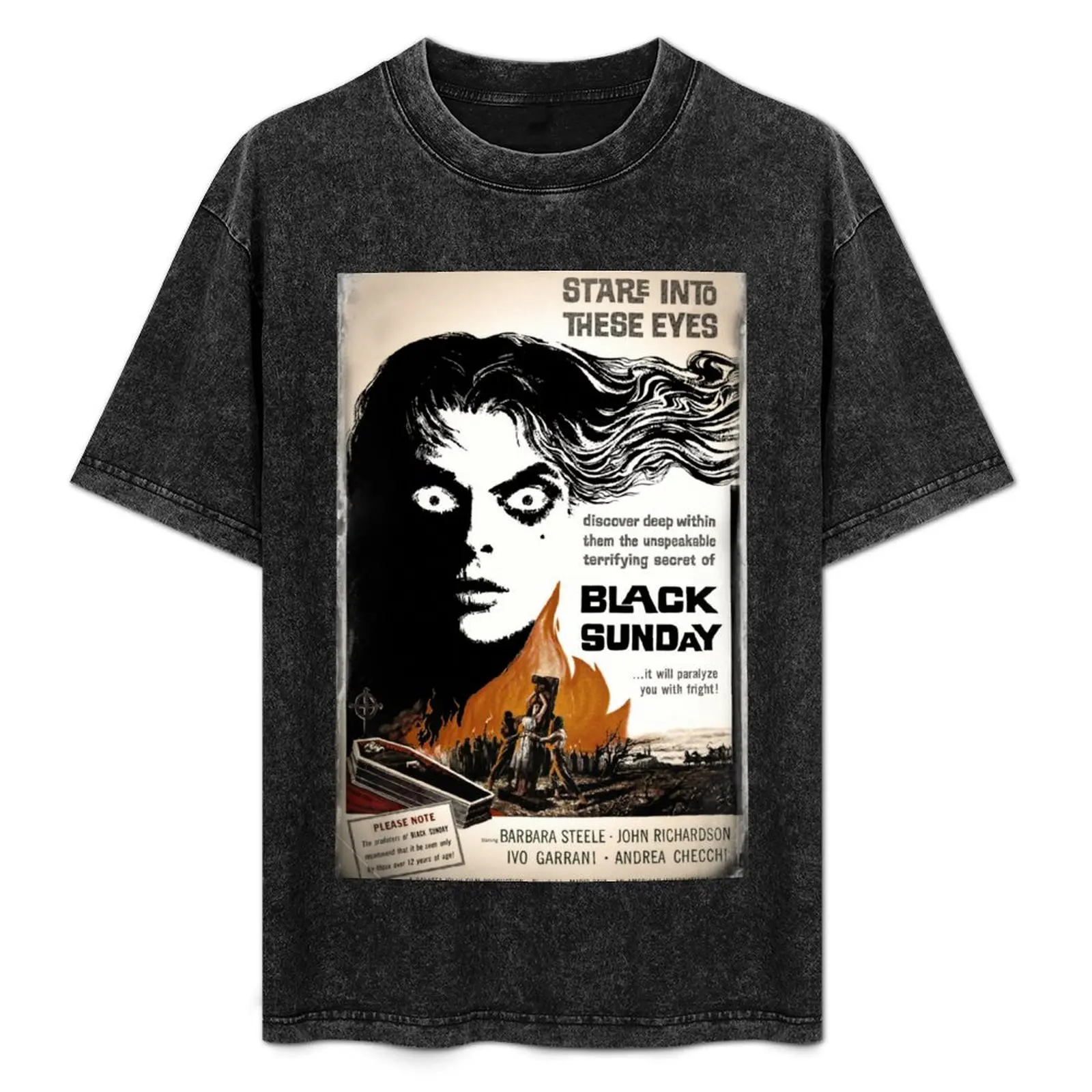 

Black Sunday. T-Shirt oversized t shirt Short sleeve tee graphics mens graphic t-shirts big and tall