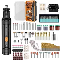 17000 rpm Mini Drill USB Cordless Rotary Tool Dremel Engraving Pen Electric USB Mini Wireless Drill with Accessories DIY Set