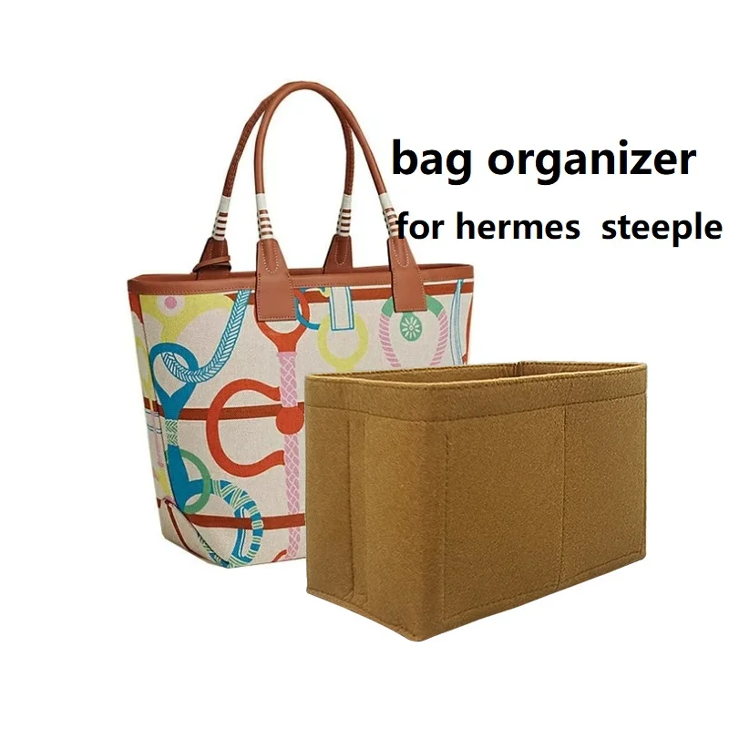 

【Only Organizer】For Hermes Steeple 25 28 Bag Organizer Insert Makeup Organiser Divider Shaper Protector Compartment Inner