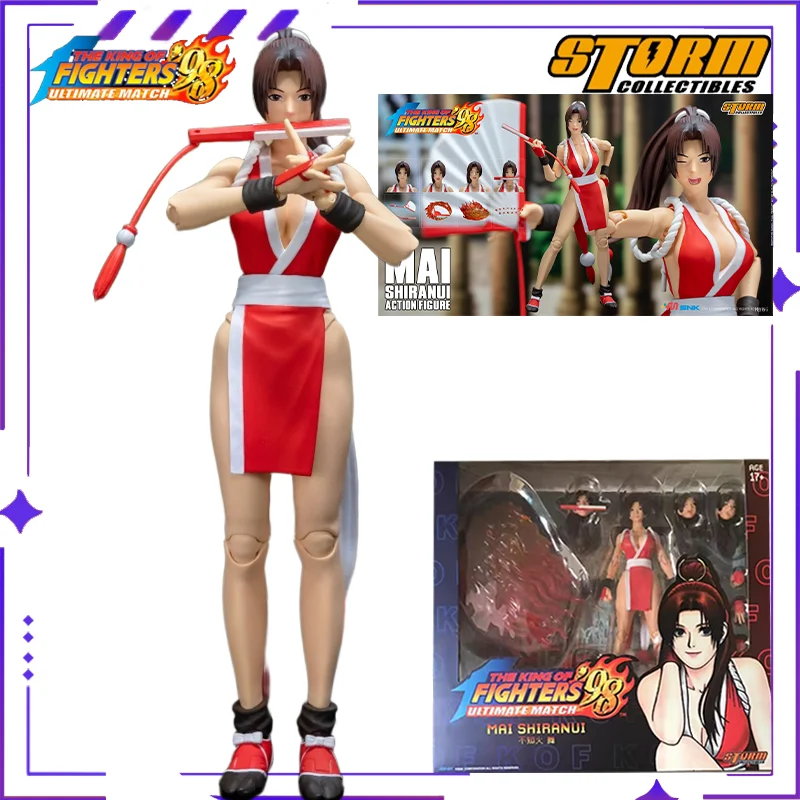 新品 ストームコレクティブルズ オリジナル キング・オブ・ファイターズ 98UM アンノウン・ファイヤーダンス 可動式ドールモデル おもちゃ ギフト コレクション 在庫あり