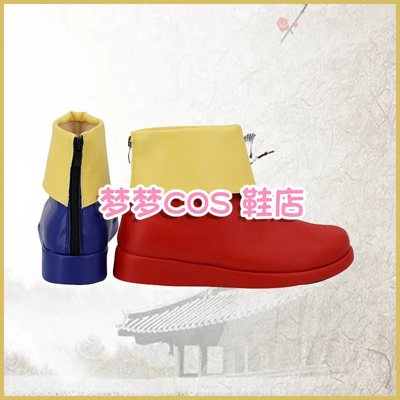 O incrível digital pomni circo cosplay sapatos botas de couro do plutônio halloween carnaval acessórios cosplay adereços feitos sob encomenda