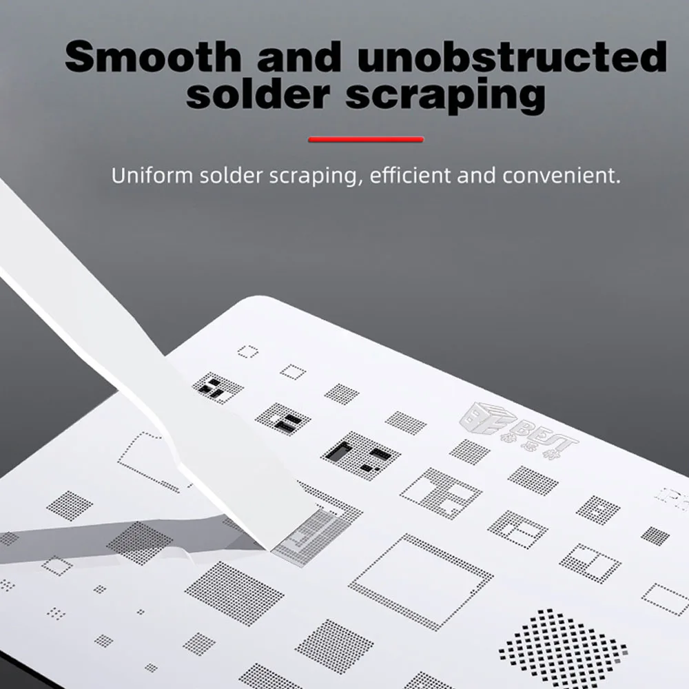 BST-86 Ceramic Tin Scraper Solder Paste Scraping Knife Anti-static Non Magnetic Wear-resistant For BGA Stencil Reballing Prying