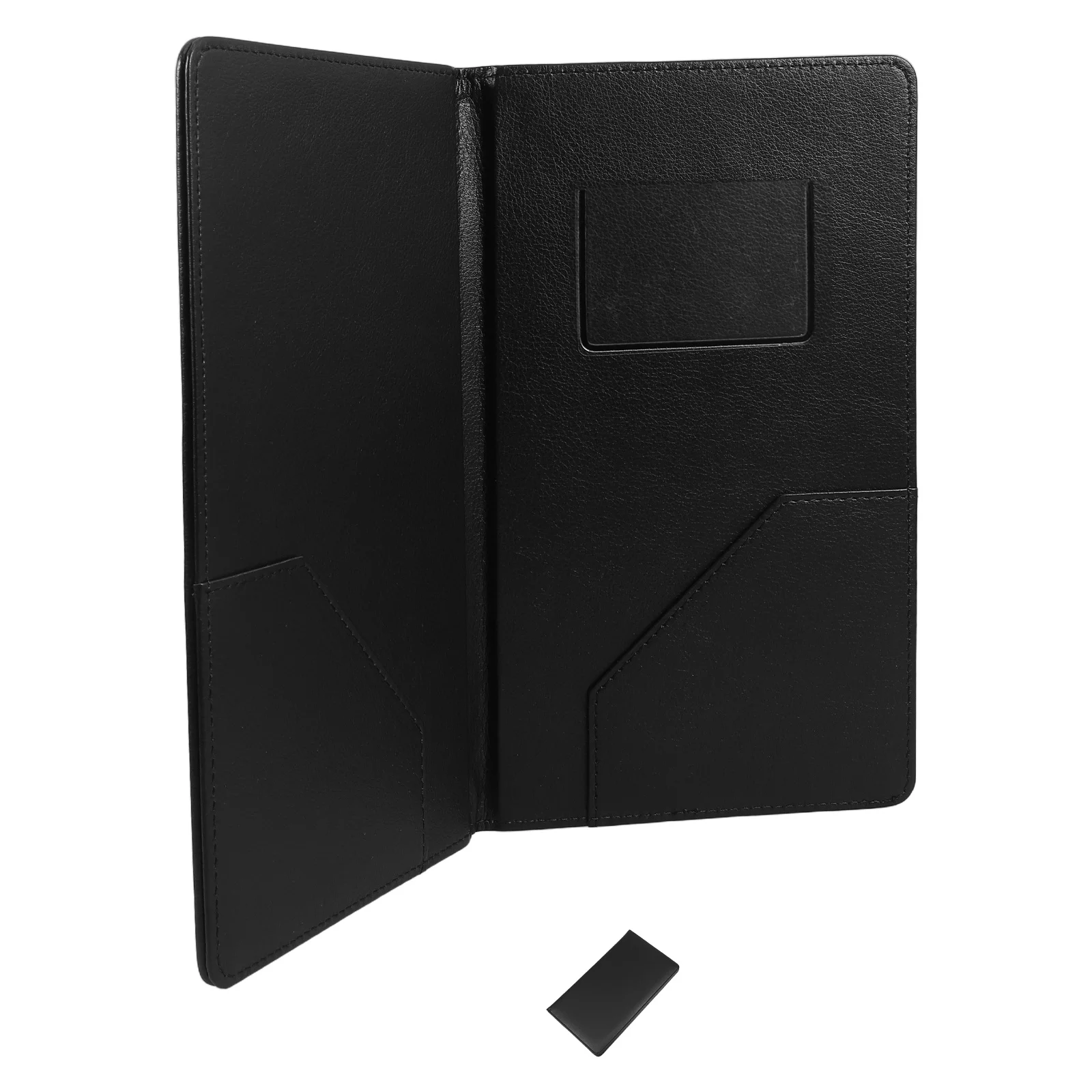 우아한 PU 메뉴 커버 호텔 카페 바 음료 리스트 효율적이고 내구성 있는 세련된 외관 음료 메뉴 북