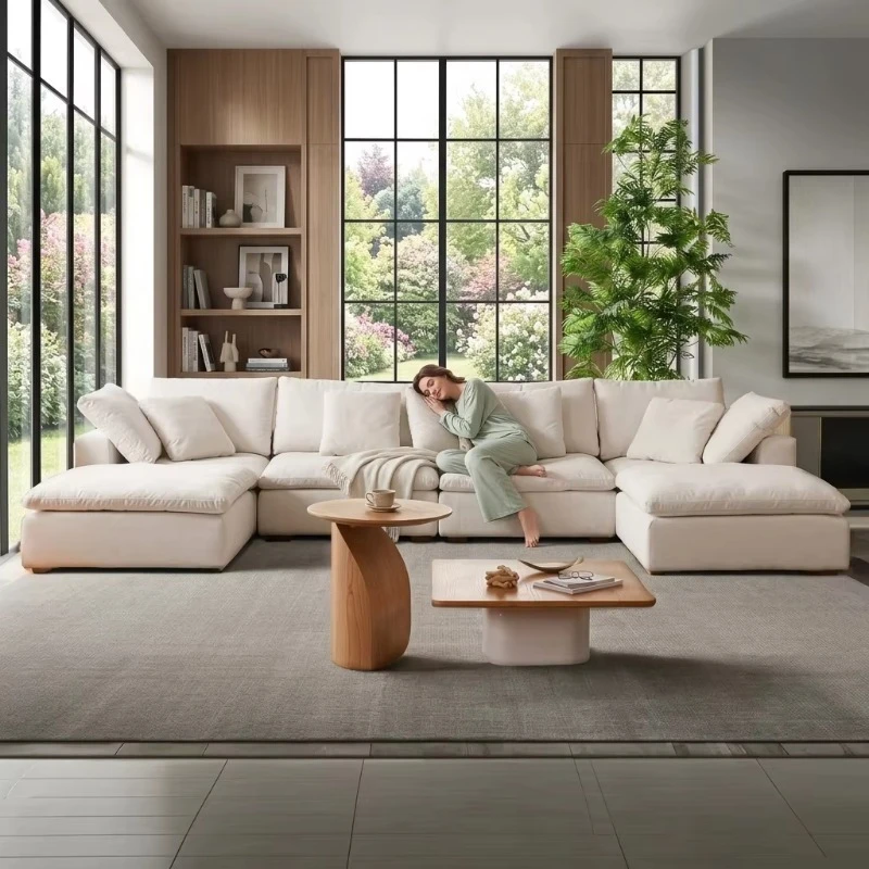 Light luxury furniture sofa set Living room furniture lounge Modern velvet sofa