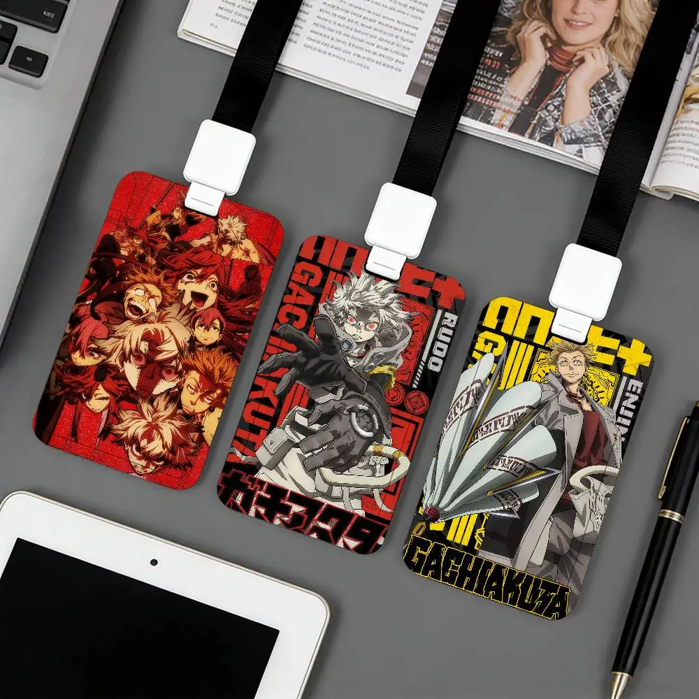 TV G-Gachiakuta Card Holder Student ID Case Daily Use Subway Commute Work Cover Office School Bus Protector