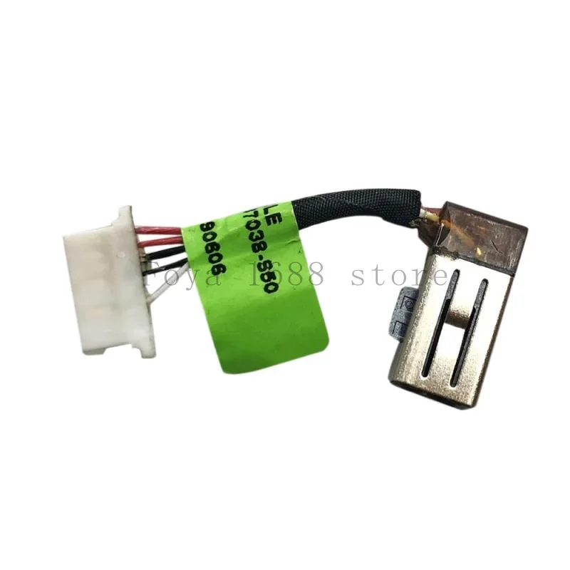 WYORESY FOR HP Probook X360 11 G3 EE DC Power Jack w/ Cable Connector Plug For HP Envy 13m-bd0023dx L37038-Y50 L37038-S50