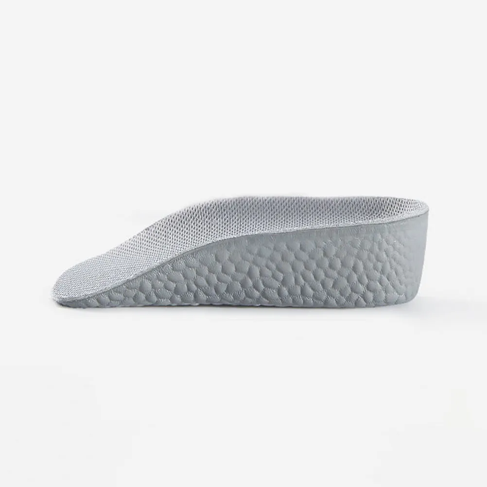 

2 Pairs Heightening Insoles Comfortable Lightweight Shoe Pads Heel Increase Breathable Shockproof Men Women Walking Sports