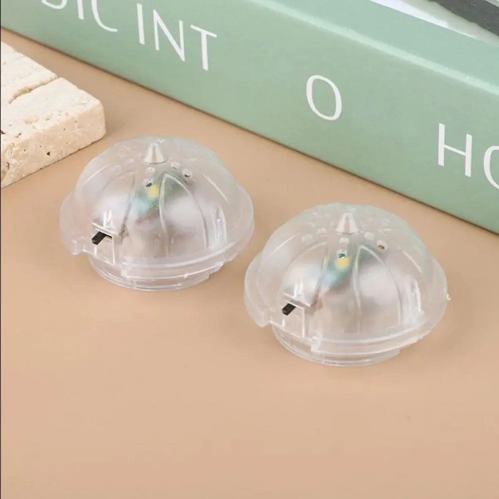 

New Plastic Dollhouse Miniature Lighting Park 5*5*3cm Transparent Simulation Street Light Ceiling Lamp Model