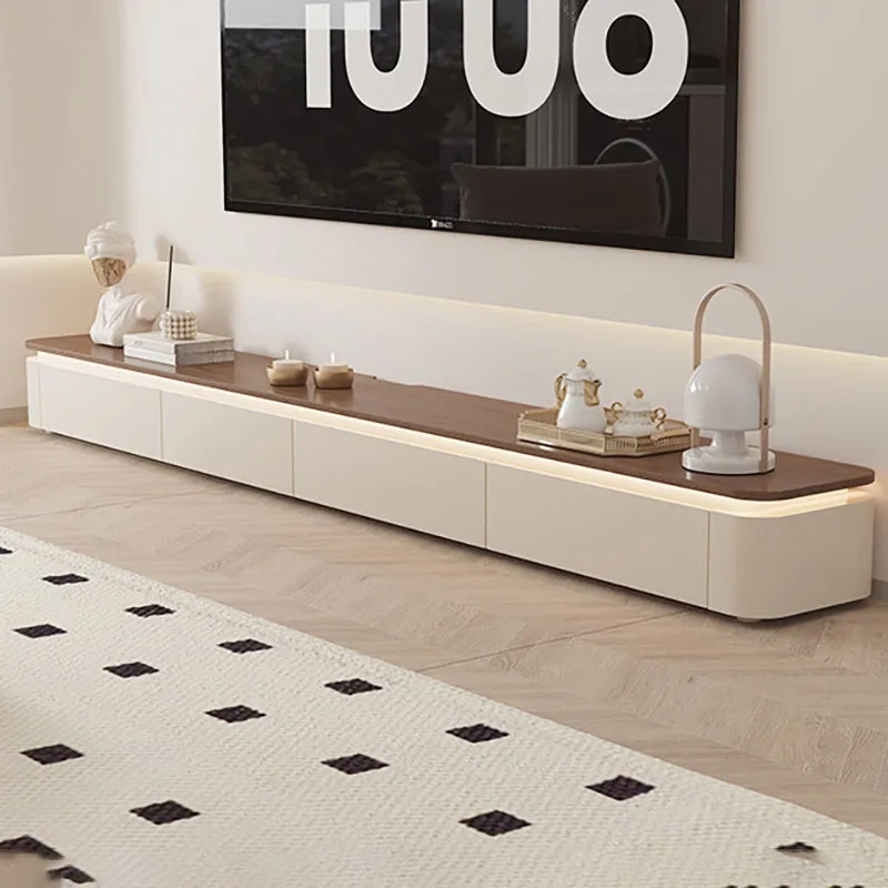 European American Tv Stands Luxury Classic Minimalist Wabi Sabi Tv Stands Chic European Meubles Télévision Living Room Furniture