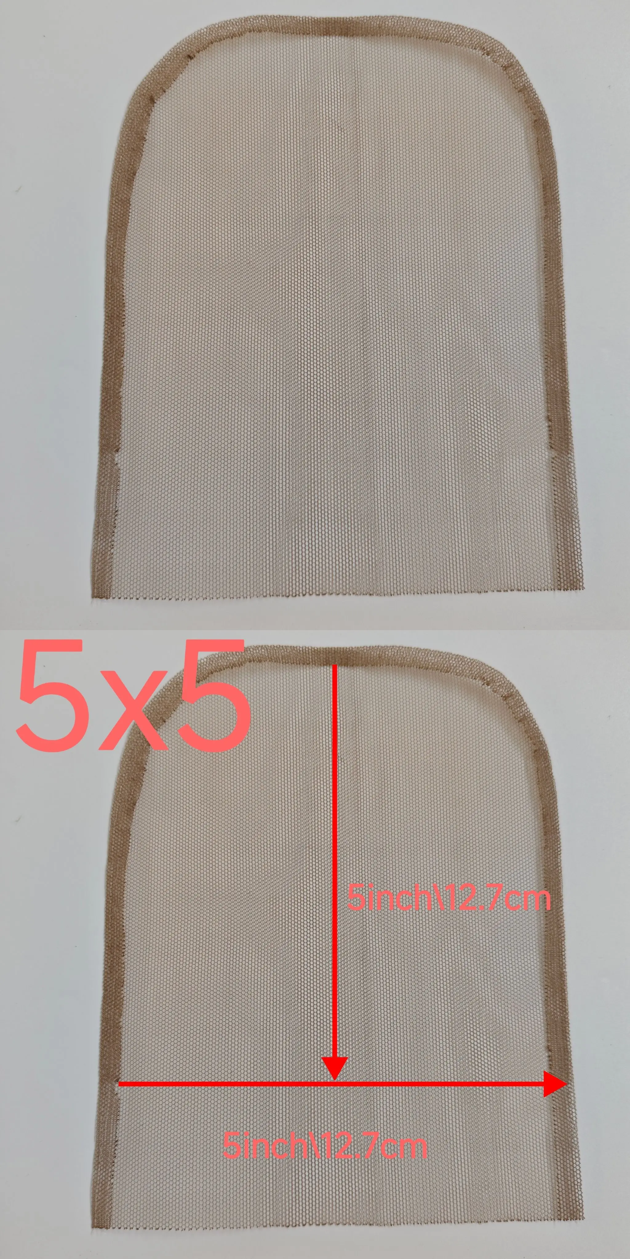 Spitzenperückennetz für die Herstellung von Echthaarperücken, transparente Basis für die Perückenherstellung – Detail 2
