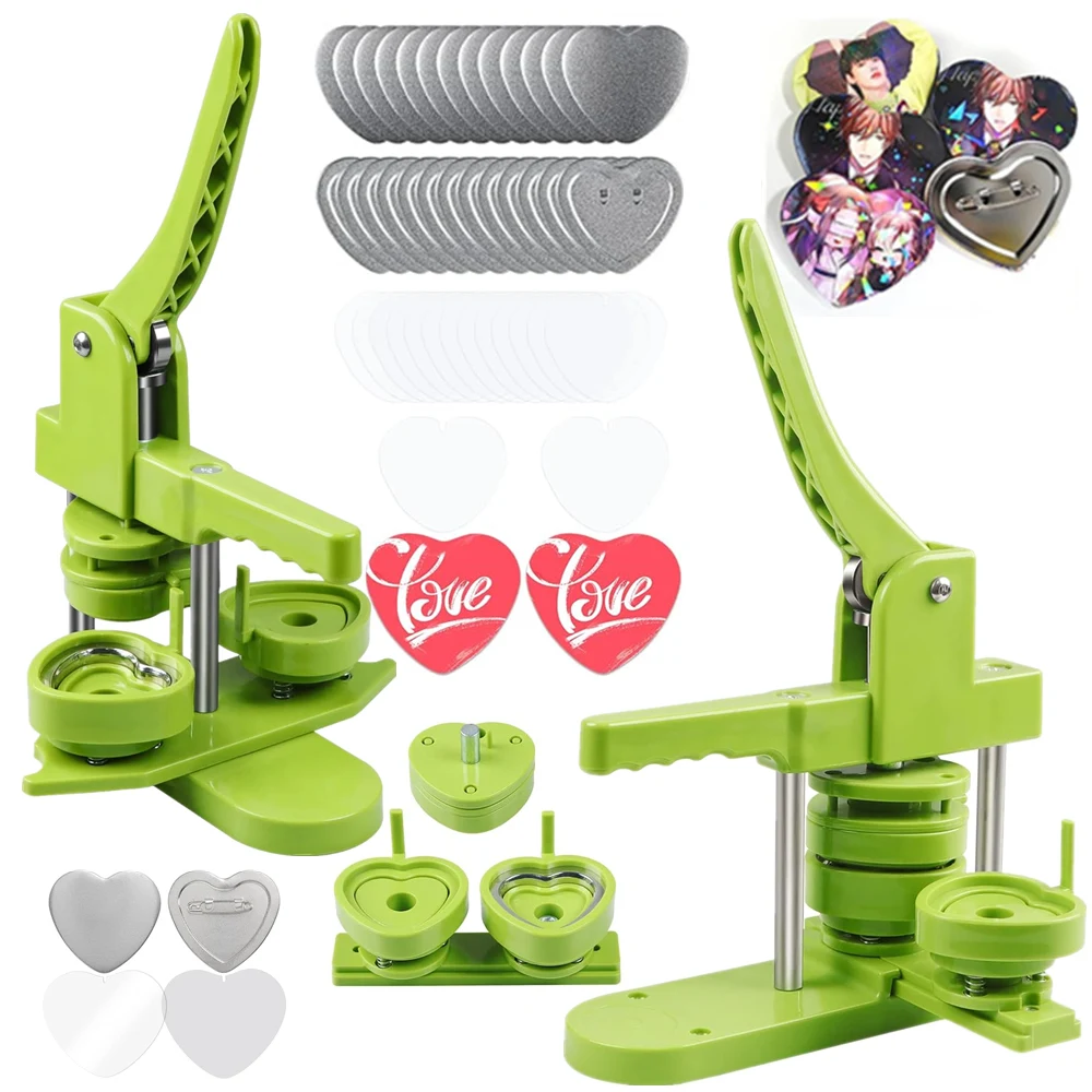 Heart-Shaped Button Making Template: The Complete Guide to Crafting Professional Pin Badges at Home