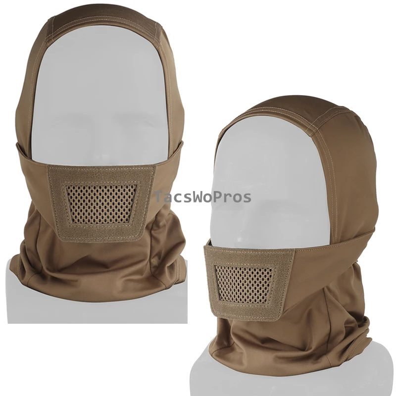 Mascarilla táctica para airsoft de malla de acero transpirable - imagen 2