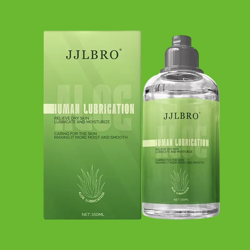 150ml Aloe Vera Lubricant Water-Based Wash-Free Smooth Moisturizing Intimate Lube for Sex Men Women Couples