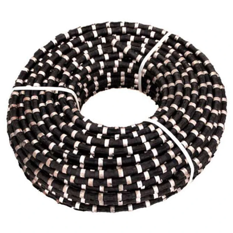 Long 1 Meter Diamond Beaded Wire Saw Granite Marble Mining Cutting Reinforced Stone Wire Saw Abrasive Tools