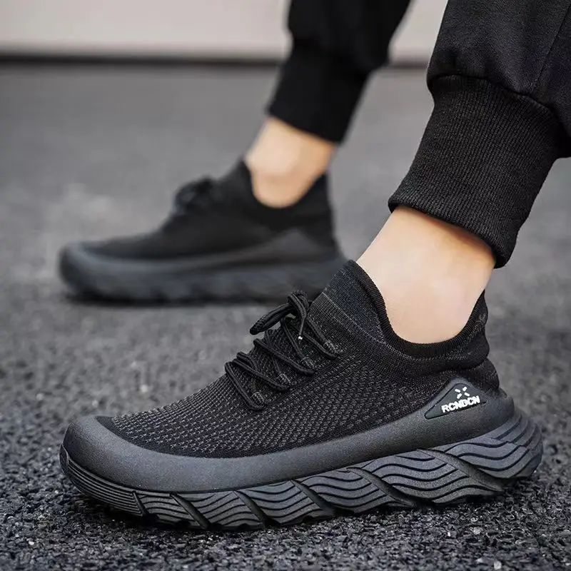 New Exquisite Men's Sneakers Fashion Versatile Casual Shoes Mesh Breathable Lightweight Running Shoes Zapatos Para Hombres