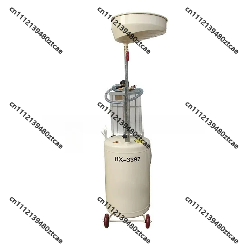 Pneumatic Oil Extractor Waste Oil Recovery Collector With Bucket Fluid Change Pump Car Truck Repair Maintenance Tool For Garage