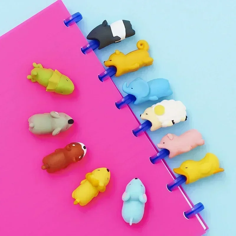 Charger Cable Protector Organizer Earphone Cable Protector Animal Usb Bite Winder USB Cable Protectors Charger Line Organization