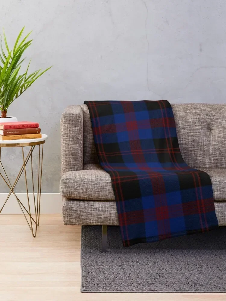 Angus Modern Tartan Plaid pattern Throw Blanket Warm Bed covers Bed Moving Blankets