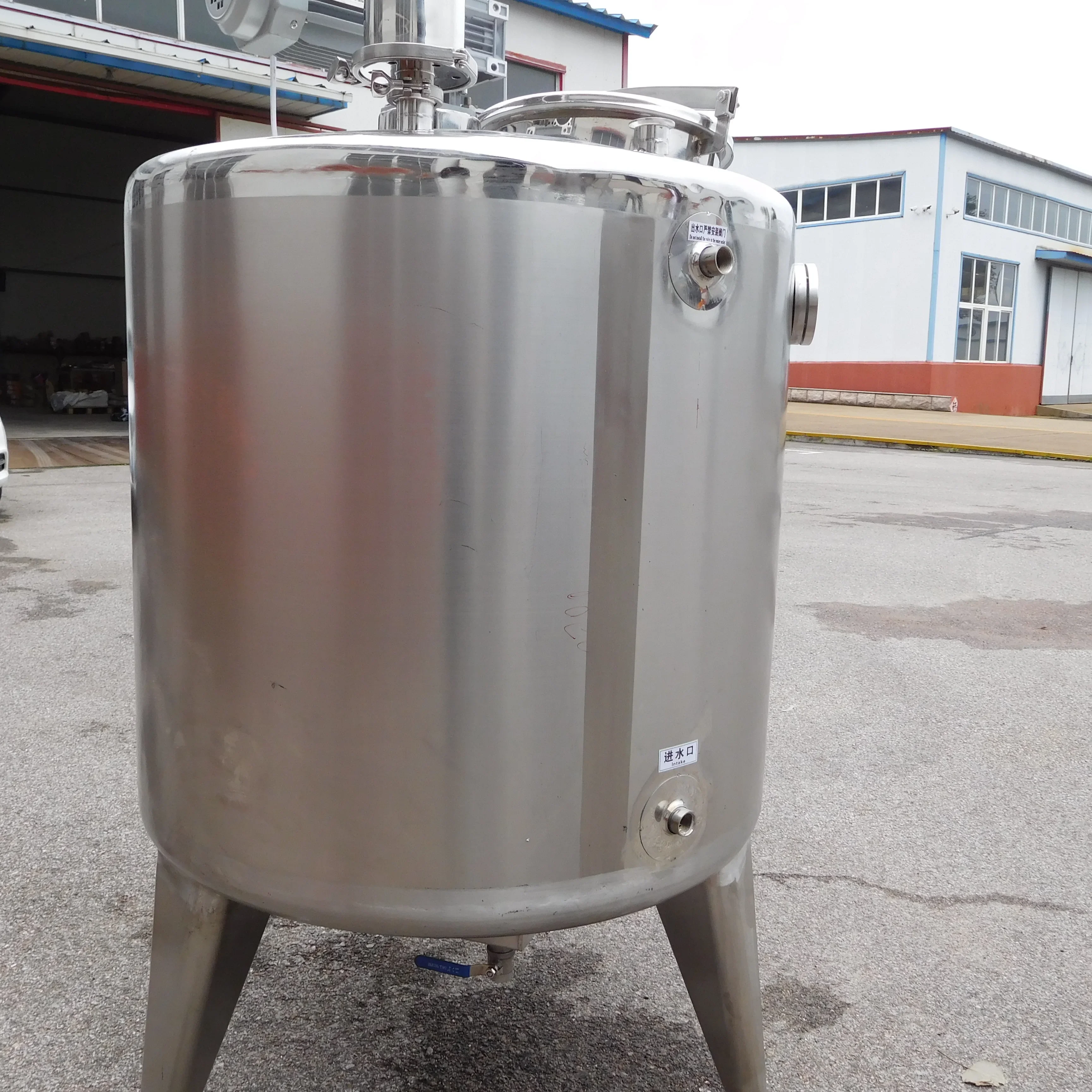 100L-1000L fresh milk pasteurizer small scale Dairy yogurt making milk pasteurization machine for sale