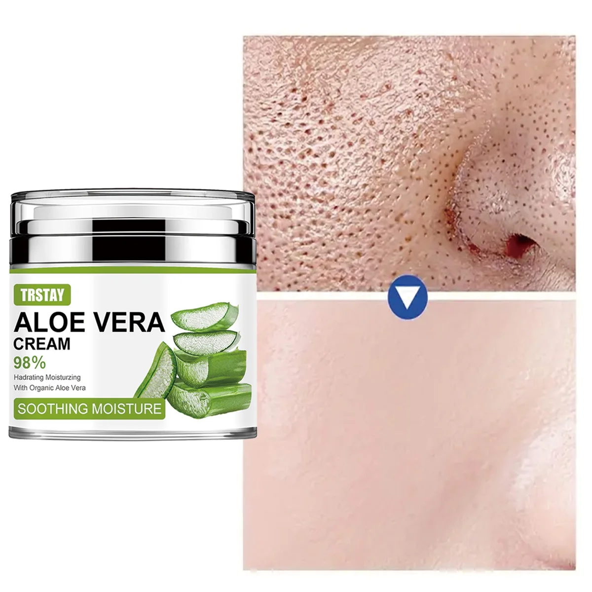 

TRSTAY Органический крем с алоэ для лица, увлажняющий и успокаивающий уход за кожей для мам и детей во время беременности и беременных