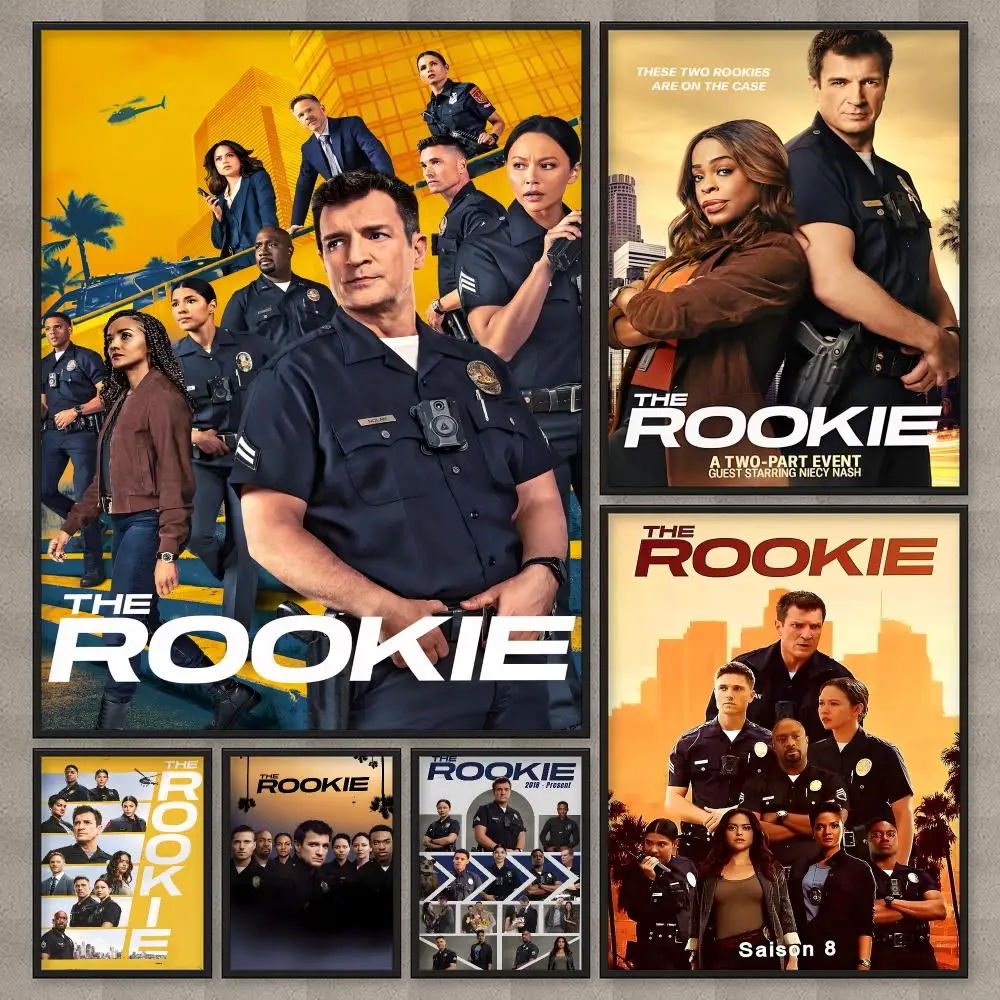 The Rookie TV Poster HD Wall Art Home Decor Waterproof Print Bedroom Garage Party Gift