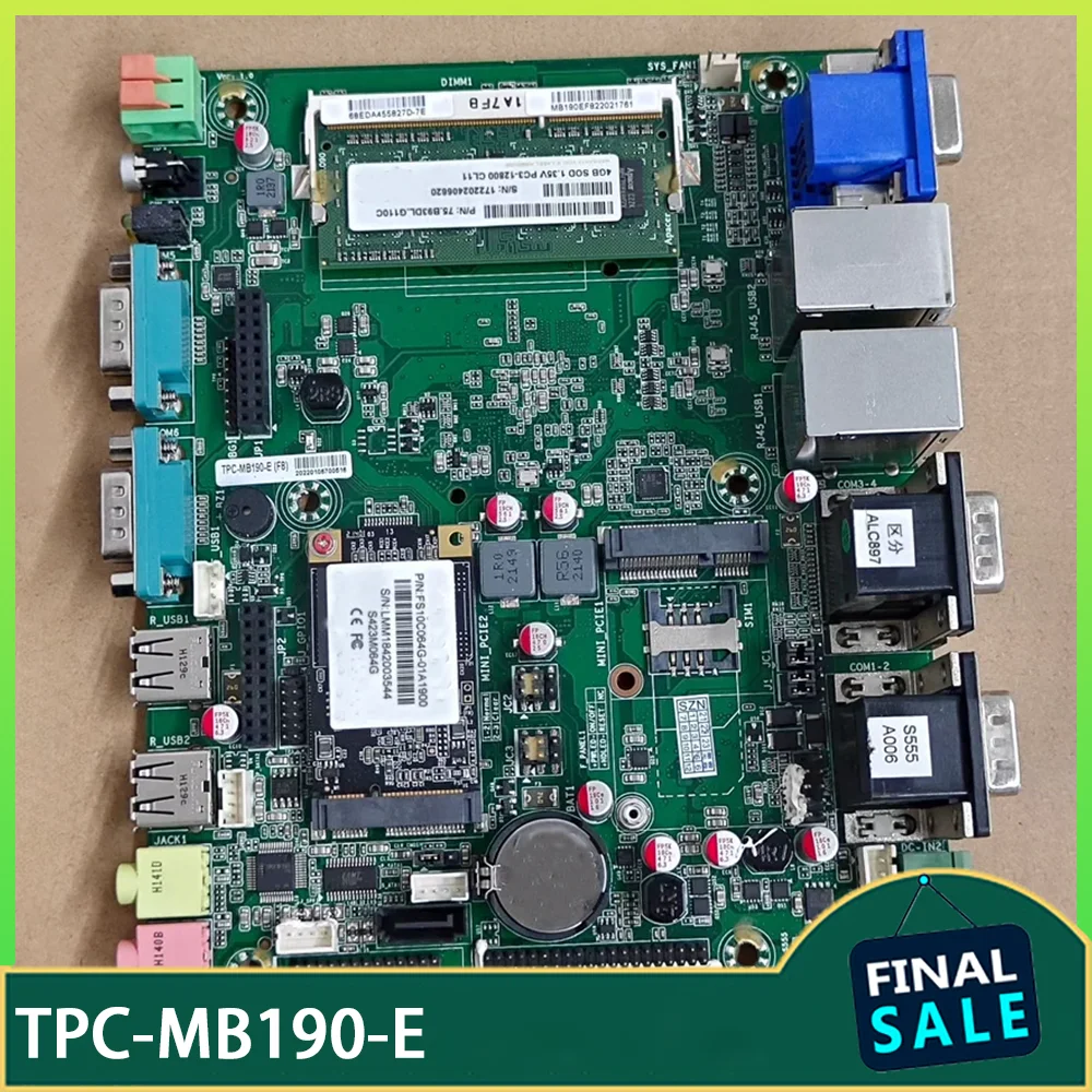 

Материнская плата промышленного управления DDR3 TPC-MB190-E