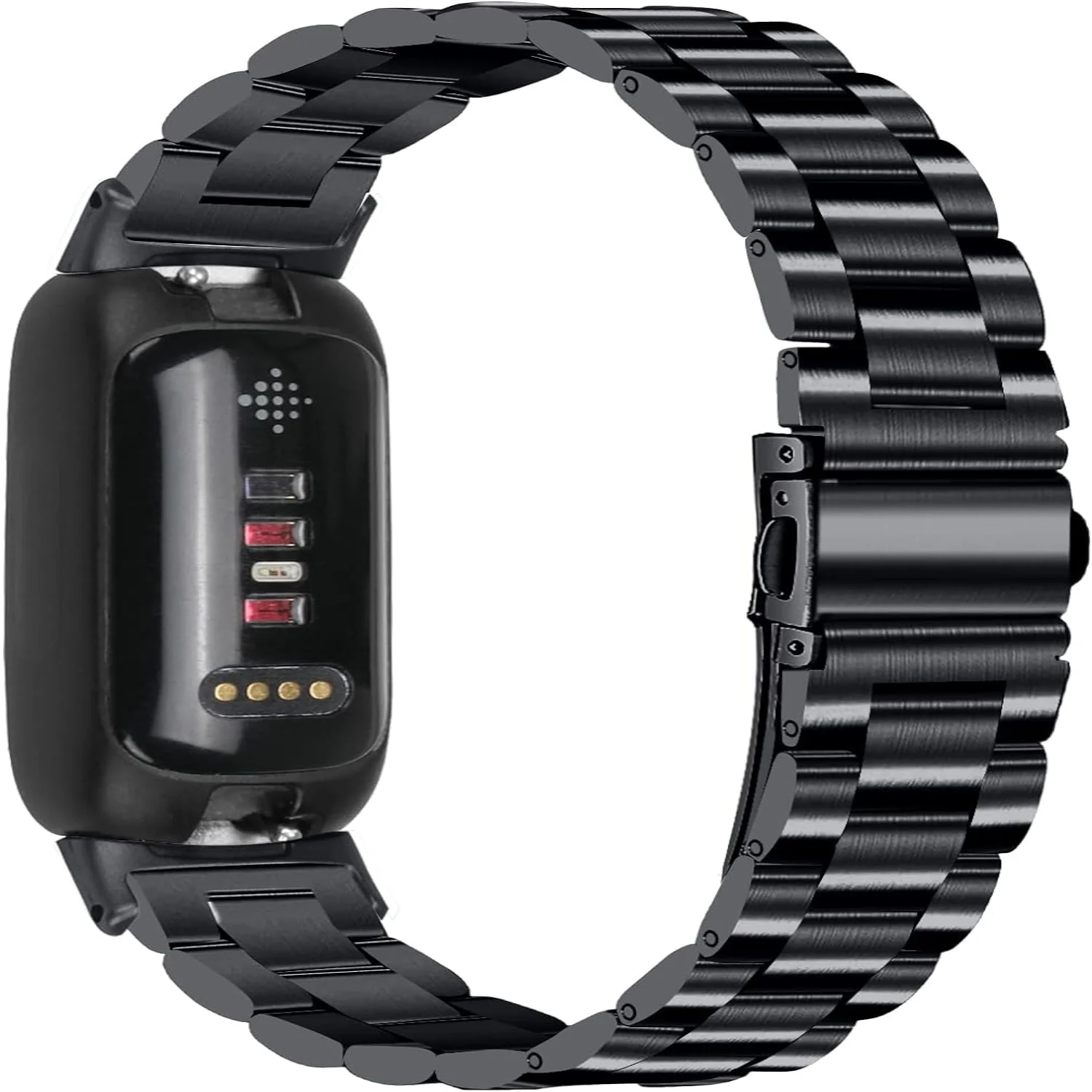 

Stand out from the crowd and make a bold statement with these sleek, durable and luxurious bands for your Fitbit Inspire 3. Elev