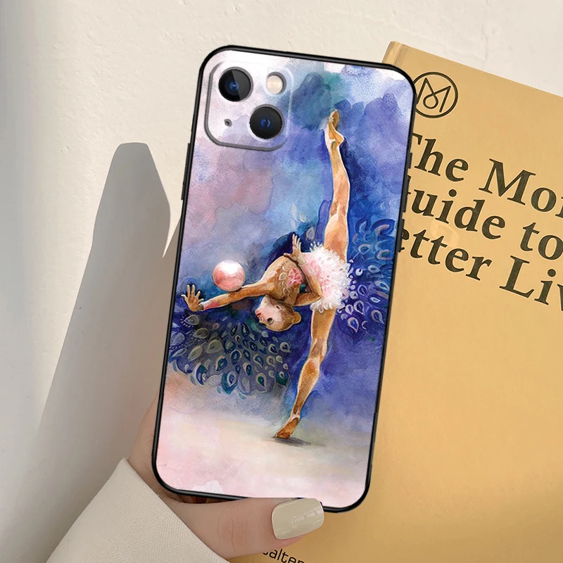 الجمباز النفط اللوحة لينة حالة الهاتف آيفون 17 برو ماكس آيفون 17 الهواء غطاء سيليكون فوندا #3